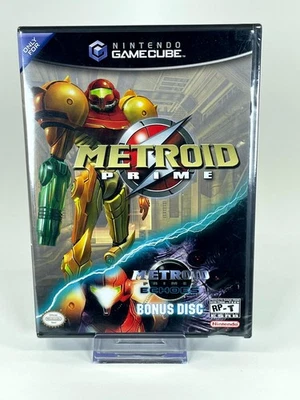 Metroid Prime Game w/Metroid Prime Echoes Bonus Disc - BRAND NEW SEALED - Image 1 of 4
