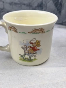 Vintage Royal Doulton Bunnykins Beatrix Potter Peter Rabbit Fine Bone China Becher - Bild 1 von 4