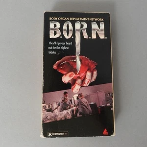B.O.R.N. - Körperorgel Ersatz Netzwerk (1988) VHS Horror Prisma RAR - Bild 1 von 11