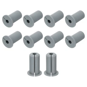 10Pcs Wall Grommets for Cables 3/4 Inch with 7mm Hole, Silicone Gray - Afbeelding 1 van 6