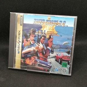 Sega Saturn SS Taito Chase H.Q. Plus S.C.I. Japan Game Tested - Picture 1 of 5