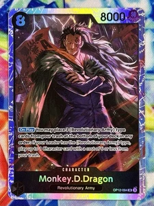 One Piece Legacy of the Master OP12-094 Monkey.D.Dragon SR Near Mint Foil - Picture 1 of 2
