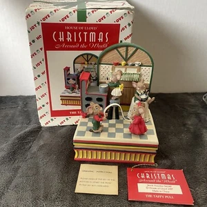VTG 1997 Rare House Of Lloyd Christmas Wind Up Animated Decor The Taffy Pull - Picture 1 of 12