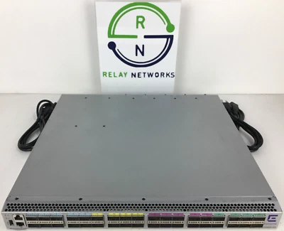 Brocade BR-VDX6940-36Q-AC-F Switch with 36 active 40GbE QSFP+ ports 2x Power - Image 1 of 4