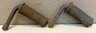 Vintage Original BMW Motorcycle Passenger Foot Rests R75? R71? - Image 1 of 4