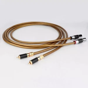 Par de cables de señal de interconexión de audio HIFI macho RCA de cobre puro macho a XLR - Imagen 1 de 6