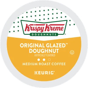Krispy Kreme Doughnuts, Original Glazed Doughnut, K-Cups, Medium Roast, 24 Count - Picture 1 of 2