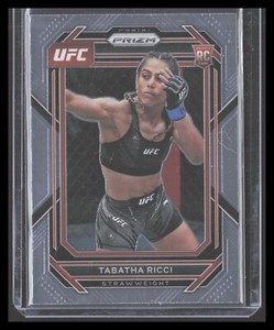 2023 Panini Prizm UFC TABATHA RICCI Base #108 Rookie RC Strawweight PRUF