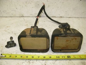 1994 Polaris 400L 4x4 ATV Pair of Used Headlights, need bulbs broken mounts - Bild 1 von 6