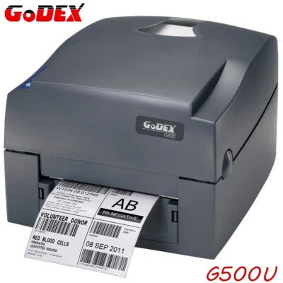 Godex Barcode Printer 203dpi G500U With 4 Inch 203dpi Direct Thermal Transfer - Image 1 of 4