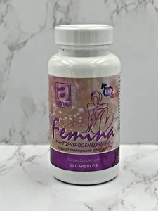 FEMINA 60 Caps Control Menopause Relief Woman Flash Menopausia Estrogen Balance - Picture 1 of 3