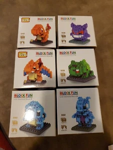 Lot of 7 different LOZ Diamond Blocks Pokémon building sets new sealed NEW! - Picture 1 of 10