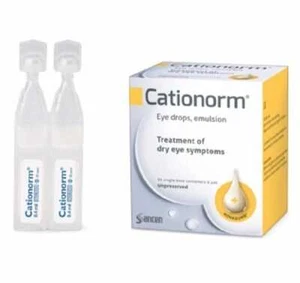 Vial de emulsión oftálmica Cationorm gotas para ojos 12 cajas (años 30 X 0,4 ml) DHL Express - Imagen 1 de 6
