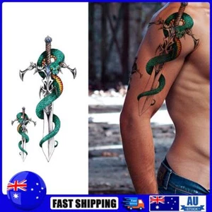 10pcs Fake Tattoos Disposable Removable Tattoos Fashion Party Supply for Adults - Picture 1 of 30