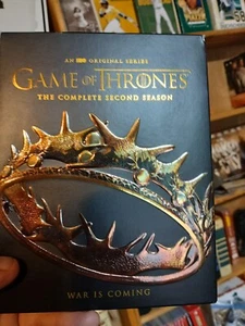 Game of Thrones: The Complete Second Season (DVD, 2013, 5-Disc Set) *Free Ship* - Picture 1 of 1