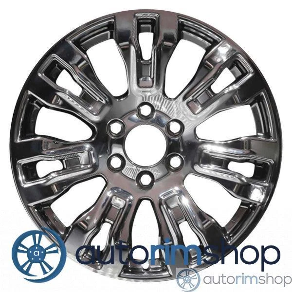 Nissan Titan XD 2016-2022 20" aro de roda OEM cromado PVD escuro - Imagem 1 de 1