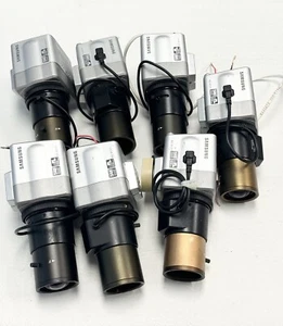 LOT OF 7 TESTED Samsung SCC-B1311 High-resolution Digital Color Cameras - Picture 1 of 6