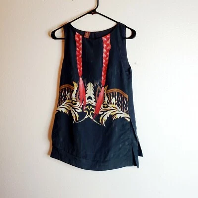 Camiseta sin mangas Dondup para mujer en capas talla 39/7 EE. UU. Foto 1 de 4