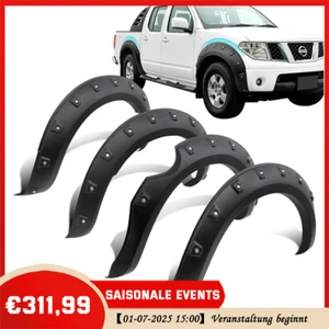 Guardabarros negro mate ensanchamiento paso de rueda para NISSAN NAVARA SE 2006-2014 - Imagen 1 de 10
