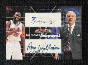 2006-07 Topps Full Court Co-Signers Auto Raymond Felton Roy Williams #CS-5 Auto