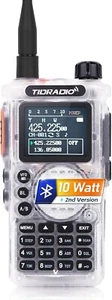 TIDRADIO Ham Radio 10Watt Handheld Dual Band Two-Way Radio TD-H8 with APP Blu... - Picture 1 of 8
