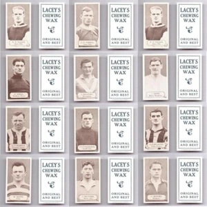 Laceys Kauwachs Fußballspieler 2001 Reprint Zigarettenkarte - verschiedene Teams - Bild 1 von 50