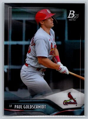 2021 Bowman Platinum  Baseball #38 Paul Goldschmidt  St. Louis Cardinals - Image 1 of 2