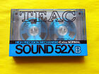 1x TEAC SOUND 52X B (Blue) REEL to REEL Cassette Tape 1986 + OVP + SEALED +