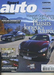 SPORT AUTO n°552 01/2008 LES GRANDS DUELS FERRARI-PORSCHE MERCEDES CL 500 - Bild 1 von 1