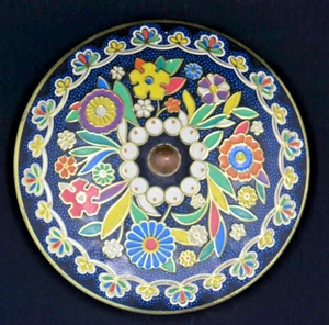 Hecho en Inglaterra Daher #11101 Decorativo En relieve Galletas Florales Contenedor de lata - Imagen 1 de 7