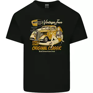 Hot Rod Vintage Iron Original Classic Mens Cotton T-Shirt Tee Top - Picture 1 of 3