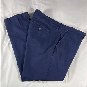 Goodfellow Hombre Azul Marino Hennepin Calce Ajustado Frente Plano Chino Pantalones - Talla 42x29 - Imagen 1 de 12