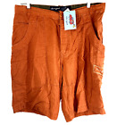 Life Is Good Mens Lightweight Cabin Shorts Xl Orange Clay New Cotton