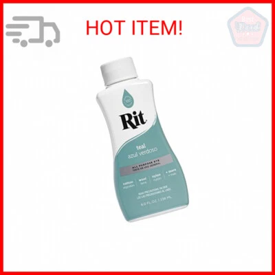 Tinte líquido multiusos Rit, 8 fl oz, verde azulado Foto 1 de 2