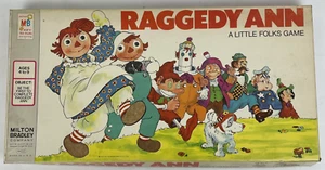Vintage 1974 Raggedy Ann Board Game A Little Folks Game Milton Bradley - LOOK - Picture 1 of 7