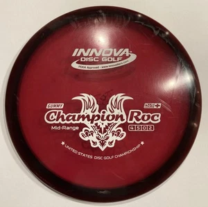 Innova (USED) ๐ Champion ROC+ - GUMMY Penned Run OOP HTF 180g Disc Golf Rare๐ - Picture 1 of 5
