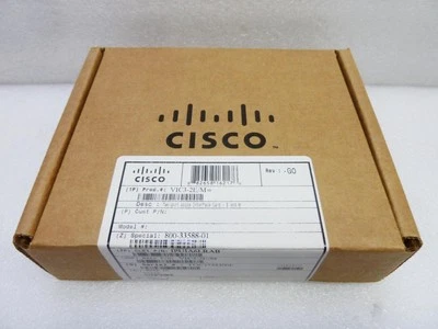 NEW - Cisco VIC3-2E/M Voice Network Module 2-port E&M Voice/Fax Interface Card - Image 1 of 3