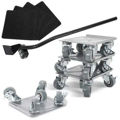 Möbelroller Rollbrett 4/8X Möbelhund Möbelheber Transportroller Schwerlast 600kg - Bild 1 von 4