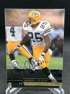 Upper Deck SP 1998 auténtico Dorsey Levens tarjeta automática SP #/196 ¡Recompra! - Imagen 1 de 2