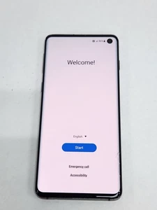 DEFECTUOSO - Samsung Galaxy S10 - Negro - 128 GB - GSM Desbloqueado - 9643 - Imagen 1 de 5