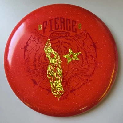 New Discraft Ledgestone 2025 Z Sparkle Glow Fierce Red 167-169g - Image 1 of 3