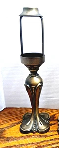 Bronze Candle Holder 10 1/4'' Tall By Partylite Need Shade - Picture 1 of 8