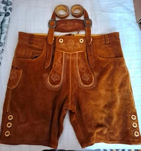 lederhose kurz gebraucht - Bild 1 von 4