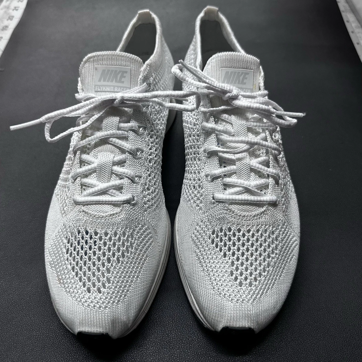 新品未使用　Nike flyknit racer 26.5cm Nike Flyknit Racer Triple White for Sale | Authenticity Guaranteed