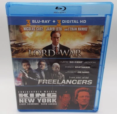 Lord of War / Freelancers / King of New York (Blu-ray) Nicolas Cage, Jared Leto - Image 1 of 4