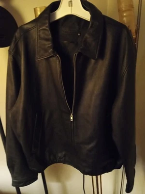Coach Men's Leather Jacket Black Size XL - Image 1 of 4