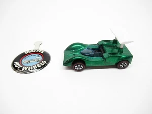 HOT WHEELS REDLINE GREEN CHAPARRAL NEAR MINT MIT ORIGINAL WING UND BADGE - Bild 1 von 7