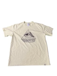 T-shirt Nike ACG Pyramid Illuminati vestibilità ampia bianca taglia L stampa grafica Drifit - Foto 1 di 3