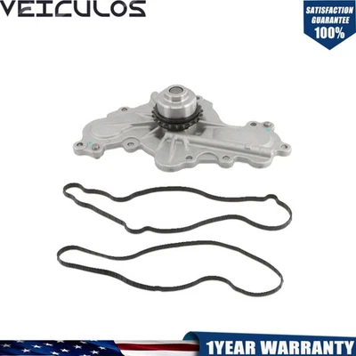 Water Pump For 2008-2010 Ford Edge Fusion Taurus Lincoln MKS MKT Mazda 3.5L 3.7L - Image 1 of 4