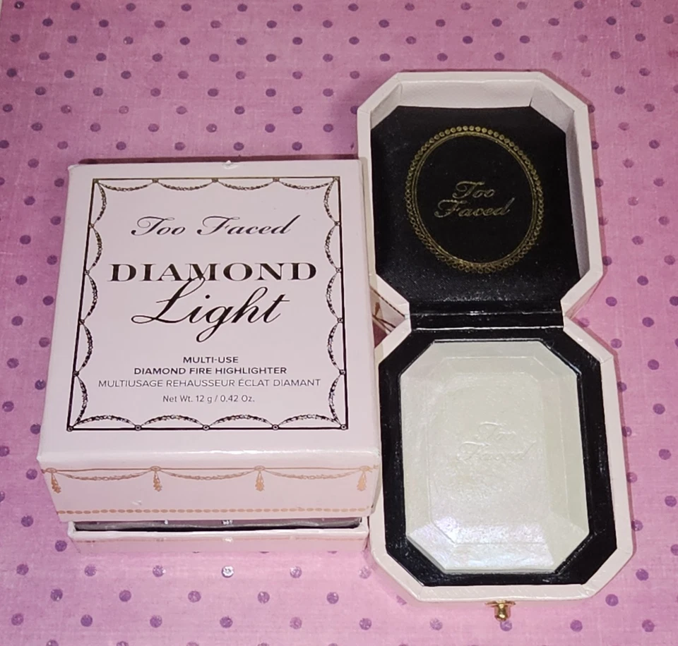 Too Faced Diamond Light Multi-Use Highlighter Diamond Fire 0.42oz NIB - Image 1 of 1